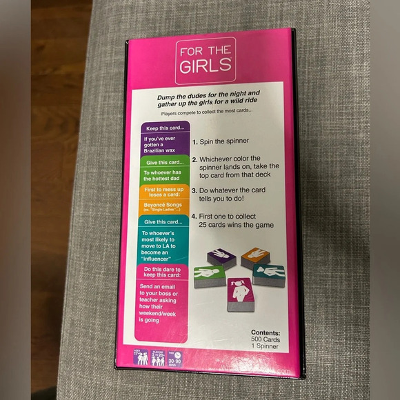 For The Girls Adult Party Card Game - Picture 3 of 3